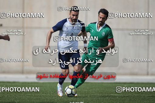 1537292, Tehran, Iran, لیگ دسته دوم فوتبال کشور, 2018-19 season, Week 25, Second Leg, Nirou Zamini Tehran 1 v 1 Pas on 2019/04/11 at Ghadir Stadium