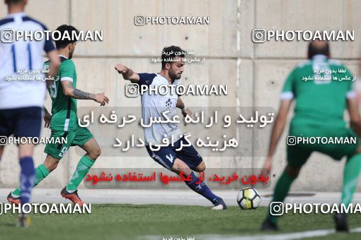 1537273, Tehran, Iran, لیگ دسته دوم فوتبال کشور, 2018-19 season, Week 25, Second Leg, Nirou Zamini Tehran 1 v 1 Pas on 2019/04/11 at Ghadir Stadium
