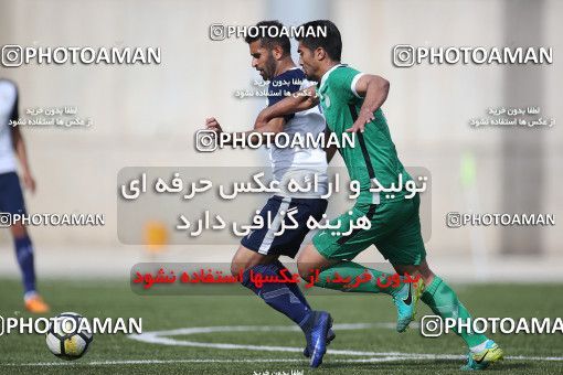 1537291, Tehran, Iran, لیگ دسته دوم فوتبال کشور, 2018-19 season, Week 25, Second Leg, Nirou Zamini Tehran 1 v 1 Pas on 2019/04/11 at Ghadir Stadium