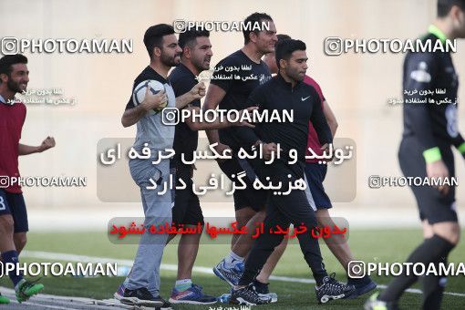 1537152, Tehran, Iran, لیگ دسته دوم فوتبال کشور, 2018-19 season, Week 25, Second Leg, Nirou Zamini Tehran 1 v 1 Pas on 2019/04/11 at Ghadir Stadium