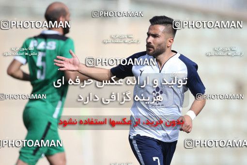 1537224, Tehran, Iran, لیگ دسته دوم فوتبال کشور, 2018-19 season, Week 25, Second Leg, Nirou Zamini Tehran 1 v 1 Pas on 2019/04/11 at Ghadir Stadium