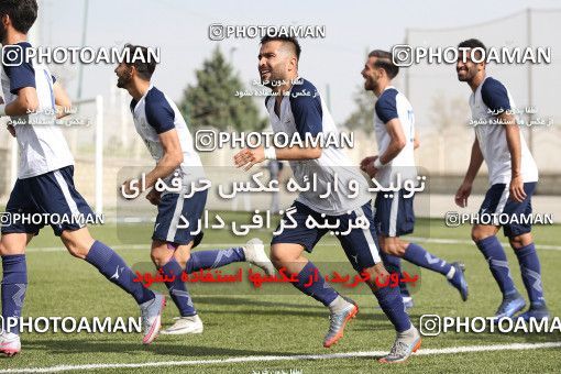 1537126, Tehran, Iran, لیگ دسته دوم فوتبال کشور, 2018-19 season, Week 25, Second Leg, Nirou Zamini Tehran 1 v 1 Pas on 2019/04/11 at Ghadir Stadium