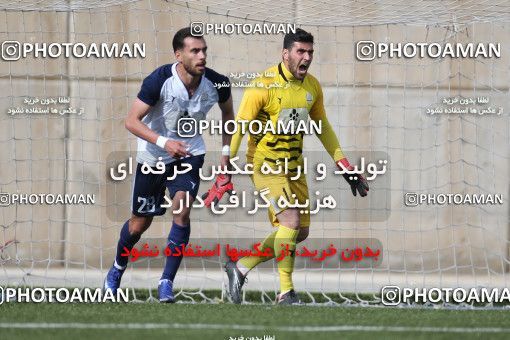 1537246, Tehran, Iran, لیگ دسته دوم فوتبال کشور, 2018-19 season, Week 25, Second Leg, Nirou Zamini Tehran 1 v 1 Pas on 2019/04/11 at Ghadir Stadium