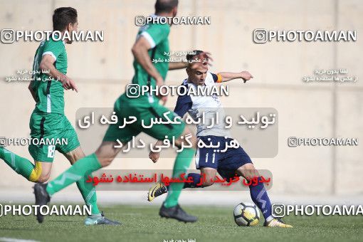 1537140, Tehran, Iran, لیگ دسته دوم فوتبال کشور, 2018-19 season, Week 25, Second Leg, Nirou Zamini Tehran 1 v 1 Pas on 2019/04/11 at Ghadir Stadium