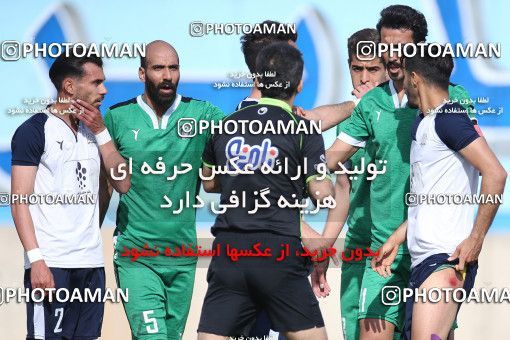 1537159, Tehran, Iran, لیگ دسته دوم فوتبال کشور, 2018-19 season, Week 25, Second Leg, Nirou Zamini Tehran 1 v 1 Pas on 2019/04/11 at Ghadir Stadium