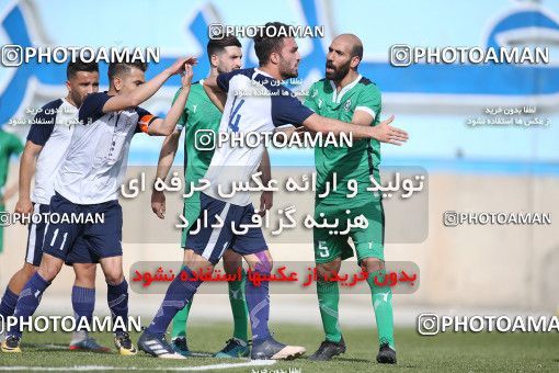1537198, Tehran, Iran, لیگ دسته دوم فوتبال کشور, 2018-19 season, Week 25, Second Leg, Nirou Zamini Tehran 1 v 1 Pas on 2019/04/11 at Ghadir Stadium