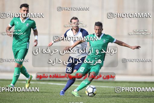 1537486, Tehran, Iran, لیگ دسته دوم فوتبال کشور, 2018-19 season, Week 25, Second Leg, Nirou Zamini Tehran 1 v 1 Pas on 2019/04/11 at Ghadir Stadium