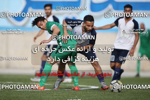 1537374, Tehran, Iran, لیگ دسته دوم فوتبال کشور, 2018-19 season, Week 25, Second Leg, Nirou Zamini Tehran 1 v 1 Pas on 2019/04/11 at Ghadir Stadium