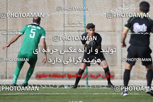 1537439, Tehran, Iran, لیگ دسته دوم فوتبال کشور, 2018-19 season, Week 25, Second Leg, Nirou Zamini Tehran 1 v 1 Pas on 2019/04/11 at Ghadir Stadium