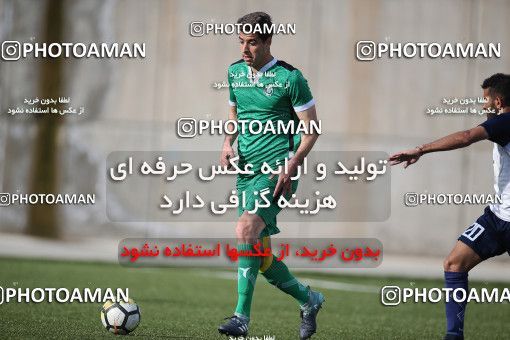 1537494, Tehran, Iran, لیگ دسته دوم فوتبال کشور, 2018-19 season, Week 25, Second Leg, Nirou Zamini Tehran 1 v 1 Pas on 2019/04/11 at Ghadir Stadium