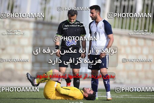 1537449, Tehran, Iran, لیگ دسته دوم فوتبال کشور, 2018-19 season, Week 25, Second Leg, Nirou Zamini Tehran 1 v 1 Pas on 2019/04/11 at Ghadir Stadium