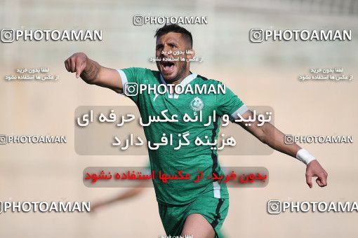 1537351, Tehran, Iran, لیگ دسته دوم فوتبال کشور, 2018-19 season, Week 25, Second Leg, Nirou Zamini Tehran 1 v 1 Pas on 2019/04/11 at Ghadir Stadium