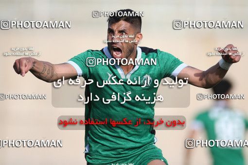 1537377, Tehran, Iran, لیگ دسته دوم فوتبال کشور, 2018-19 season, Week 25, Second Leg, Nirou Zamini Tehran 1 v 1 Pas on 2019/04/11 at Ghadir Stadium