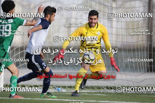 1537425, Tehran, Iran, لیگ دسته دوم فوتبال کشور, 2018-19 season, Week 25, Second Leg, Nirou Zamini Tehran 1 v 1 Pas on 2019/04/11 at Ghadir Stadium