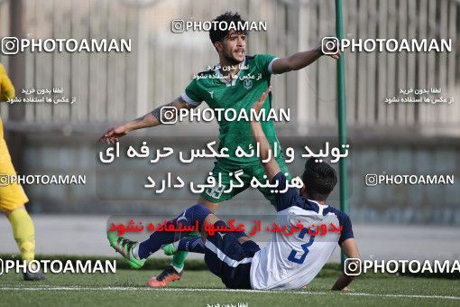 1537454, Tehran, Iran, لیگ دسته دوم فوتبال کشور, 2018-19 season, Week 25, Second Leg, Nirou Zamini Tehran 1 v 1 Pas on 2019/04/11 at Ghadir Stadium