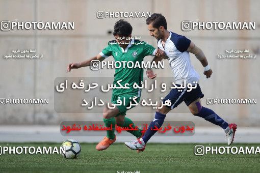 1537456, Tehran, Iran, لیگ دسته دوم فوتبال کشور, 2018-19 season, Week 25, Second Leg, Nirou Zamini Tehran 1 v 1 Pas on 2019/04/11 at Ghadir Stadium