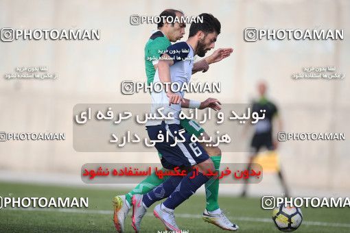 1537435, Tehran, Iran, لیگ دسته دوم فوتبال کشور, 2018-19 season, Week 25, Second Leg, Nirou Zamini Tehran 1 v 1 Pas on 2019/04/11 at Ghadir Stadium