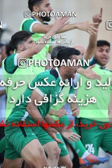 1537527, Tehran, Iran, لیگ دسته دوم فوتبال کشور, 2018-19 season, Week 25, Second Leg, Nirou Zamini Tehran 1 v 1 Pas on 2019/04/11 at Ghadir Stadium