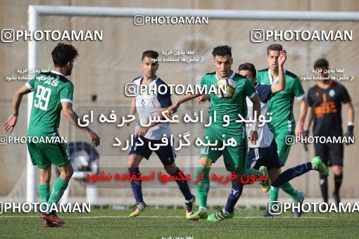 1537639, Tehran, Iran, لیگ دسته دوم فوتبال کشور, 2018-19 season, Week 25, Second Leg, Nirou Zamini Tehran 1 v 1 Pas on 2019/04/11 at Ghadir Stadium