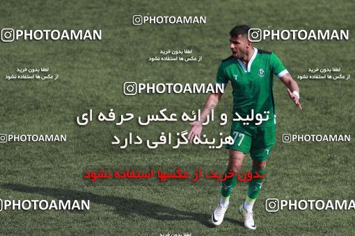 1522477, Tehran, Iran, لیگ دسته دوم فوتبال کشور, 2018-19 season, Week 25, Second Leg, Nirou Zamini Tehran 1 v 1 Pas on 2019/04/11 at Ghadir Stadium