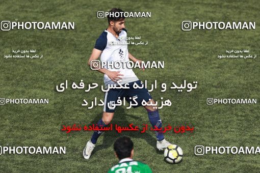 1522274, Tehran, Iran, لیگ دسته دوم فوتبال کشور, 2018-19 season, Week 25, Second Leg, Nirou Zamini Tehran 1 v 1 Pas on 2019/04/11 at Ghadir Stadium