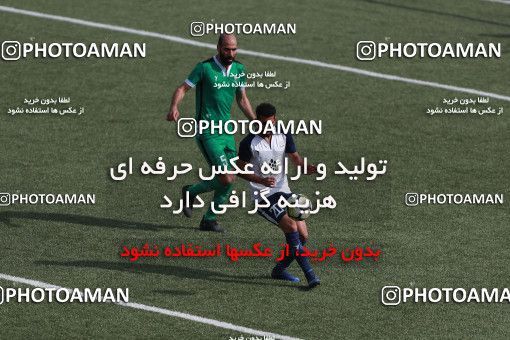 1522465, Tehran, Iran, لیگ دسته دوم فوتبال کشور, 2018-19 season, Week 25, Second Leg, Nirou Zamini Tehran 1 v 1 Pas on 2019/04/11 at Ghadir Stadium