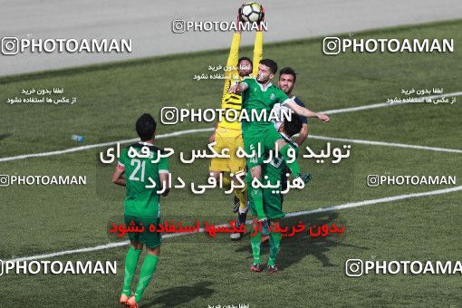 1522481, Tehran, Iran, لیگ دسته دوم فوتبال کشور, 2018-19 season, Week 25, Second Leg, Nirou Zamini Tehran 1 v 1 Pas on 2019/04/11 at Ghadir Stadium