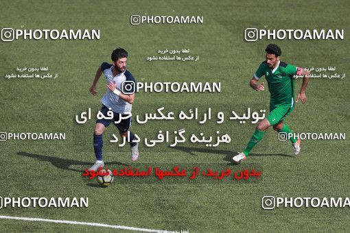 1522446, Tehran, Iran, لیگ دسته دوم فوتبال کشور, 2018-19 season, Week 25, Second Leg, Nirou Zamini Tehran 1 v 1 Pas on 2019/04/11 at Ghadir Stadium