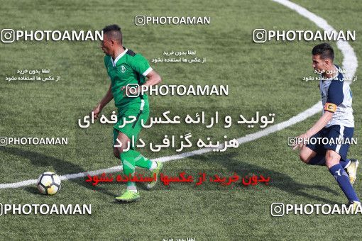 1522350, Tehran, Iran, لیگ دسته دوم فوتبال کشور, 2018-19 season, Week 25, Second Leg, Nirou Zamini Tehran 1 v 1 Pas on 2019/04/11 at Ghadir Stadium