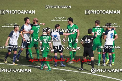 1522257, Tehran, Iran, لیگ دسته دوم فوتبال کشور, 2018-19 season, Week 25, Second Leg, Nirou Zamini Tehran 1 v 1 Pas on 2019/04/11 at Ghadir Stadium