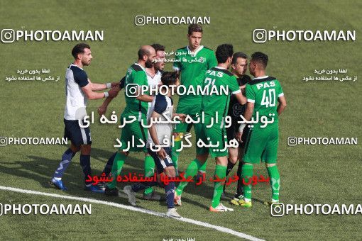 1522456, Tehran, Iran, لیگ دسته دوم فوتبال کشور, 2018-19 season, Week 25, Second Leg, Nirou Zamini Tehran 1 v 1 Pas on 2019/04/11 at Ghadir Stadium