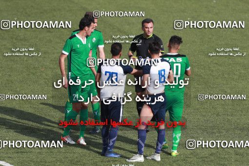 1522330, Tehran, Iran, لیگ دسته دوم فوتبال کشور, 2018-19 season, Week 25, Second Leg, Nirou Zamini Tehran 1 v 1 Pas on 2019/04/11 at Ghadir Stadium