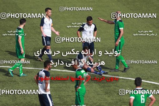 1522380, Tehran, Iran, لیگ دسته دوم فوتبال کشور, 2018-19 season, Week 25, Second Leg, Nirou Zamini Tehran 1 v 1 Pas on 2019/04/11 at Ghadir Stadium