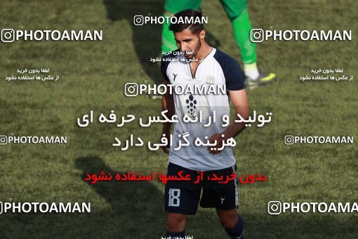 1522420, Tehran, Iran, لیگ دسته دوم فوتبال کشور, 2018-19 season, Week 25, Second Leg, Nirou Zamini Tehran 1 v 1 Pas on 2019/04/11 at Ghadir Stadium