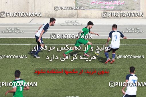 1522454, Tehran, Iran, لیگ دسته دوم فوتبال کشور, 2018-19 season, Week 25, Second Leg, Nirou Zamini Tehran 1 v 1 Pas on 2019/04/11 at Ghadir Stadium