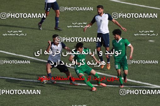 1522301, Tehran, Iran, لیگ دسته دوم فوتبال کشور, 2018-19 season, Week 25, Second Leg, Nirou Zamini Tehran 1 v 1 Pas on 2019/04/11 at Ghadir Stadium