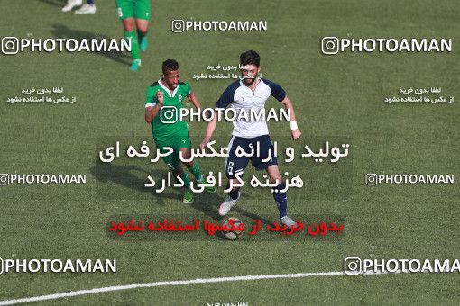 1522402, Tehran, Iran, لیگ دسته دوم فوتبال کشور, 2018-19 season, Week 25, Second Leg, Nirou Zamini Tehran 1 v 1 Pas on 2019/04/11 at Ghadir Stadium