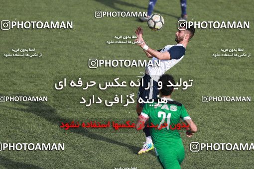 1522258, Tehran, Iran, لیگ دسته دوم فوتبال کشور, 2018-19 season, Week 25, Second Leg, Nirou Zamini Tehran 1 v 1 Pas on 2019/04/11 at Ghadir Stadium