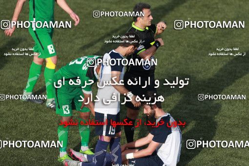 1522474, Tehran, Iran, لیگ دسته دوم فوتبال کشور, 2018-19 season, Week 25, Second Leg, Nirou Zamini Tehran 1 v 1 Pas on 2019/04/11 at Ghadir Stadium