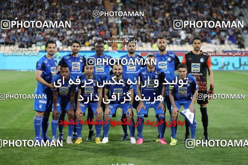 1522538, Tehran, , لیگ برتر فوتبال ایران، Persian Gulf Cup، Week 26، Second Leg، Esteghlal 1 v 0 Gostaresh Foulad Tabriz on 2019/04/17 at Azadi Stadium