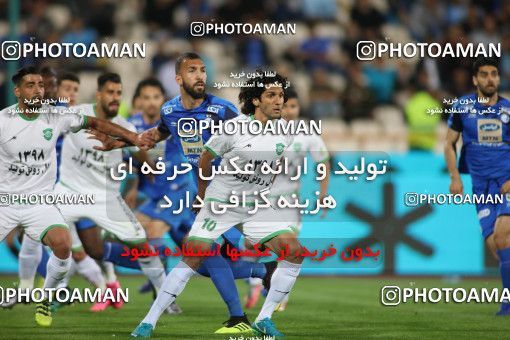 1522512, Tehran, , لیگ برتر فوتبال ایران، Persian Gulf Cup، Week 26، Second Leg، Esteghlal 1 v 0 Gostaresh Foulad Tabriz on 2019/04/17 at Azadi Stadium