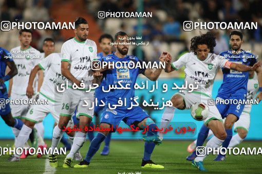 1522555, Tehran, , لیگ برتر فوتبال ایران، Persian Gulf Cup، Week 26، Second Leg، Esteghlal 1 v 0 Gostaresh Foulad Tabriz on 2019/04/17 at Azadi Stadium