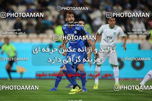 1522711, Tehran, , لیگ برتر فوتبال ایران، Persian Gulf Cup، Week 26، Second Leg، Esteghlal 1 v 0 Gostaresh Foulad Tabriz on 2019/04/17 at Azadi Stadium