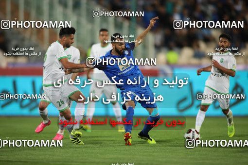 1522686, Tehran, , لیگ برتر فوتبال ایران، Persian Gulf Cup، Week 26، Second Leg، Esteghlal 1 v 0 Gostaresh Foulad Tabriz on 2019/04/17 at Azadi Stadium