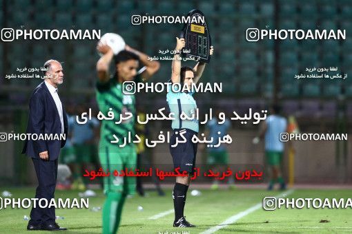 1523712, Isfahan,Fooladshahr, Iran, Iran Football Pro League، Persian Gulf Cup، Week 1، First Leg، Zob Ahan Esfahan 2 v 3 Saipa on 2019/08/22 at Foolad Shahr Stadium