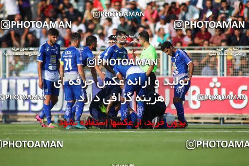 1523902, Tabriz, , Iran Football Pro League، Persian Gulf Cup، Week 1، First Leg، Mashin Sazi Tabriz 1 v 1 Esteghlal on 2019/08/23 at Gostaresh Foolad Stadium