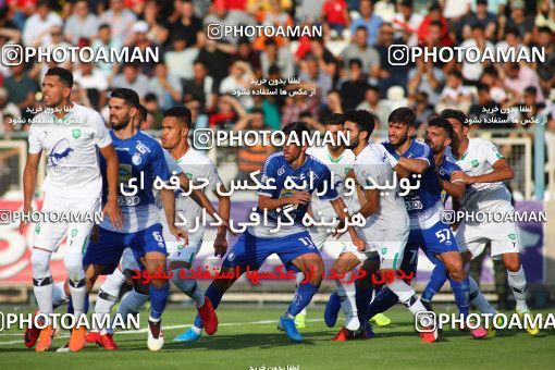 1523892, Tabriz, , Iran Football Pro League، Persian Gulf Cup، Week 1، First Leg، Mashin Sazi Tabriz 1 v 1 Esteghlal on 2019/08/23 at Gostaresh Foolad Stadium