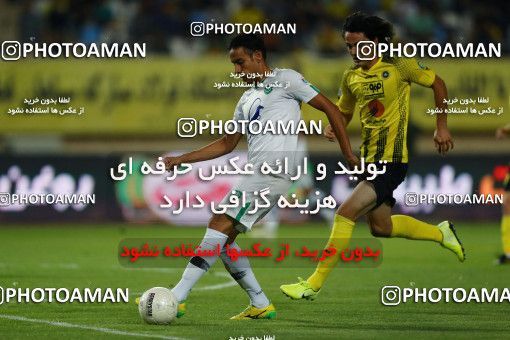 1524239, Isfahan, , Iran Football Pro League، Persian Gulf Cup، Week 2، First Leg، Sepahan 1 v 0 Mashin Sazi Tabriz on 2019/08/29 at Naghsh-e Jahan Stadium