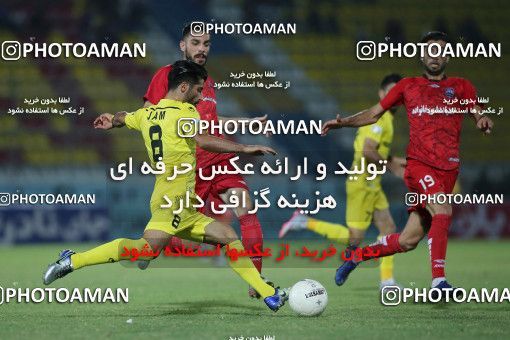 1525540, Jam, , Iran Football Pro League، Persian Gulf Cup، Week 5، First Leg، Pars Jonoubi Jam 2 v 2 Nassaji Qaemshahr on 2019/09/25 at Takhti Stadium