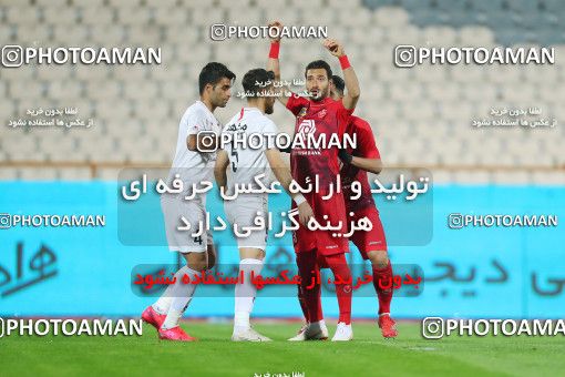 1809165, Tehran, Iran, Iran Football Pro League، Persian Gulf Cup، Week 21، Second Leg، Persepolis 3 v 1 Padideh Mashhad on 2020/02/27 at Azadi Stadium